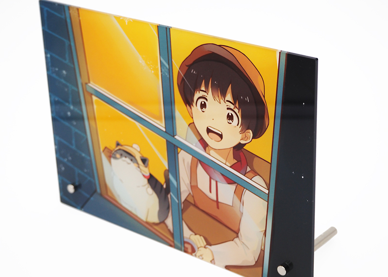 フチなしアクリル印刷<
